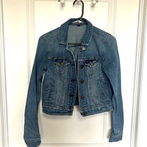 American Eagle womens Crop Jean Jacket size M